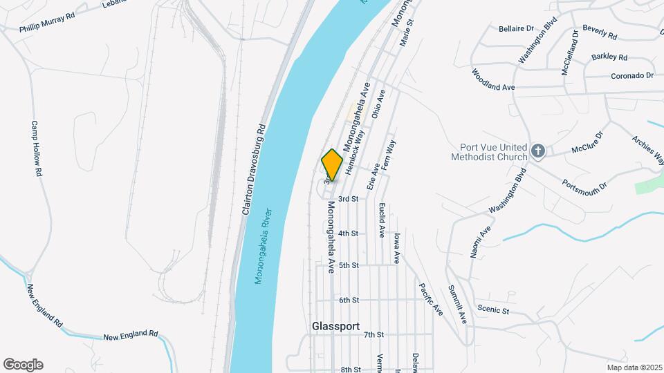 226 Monongahela Ave Map and Location Details
