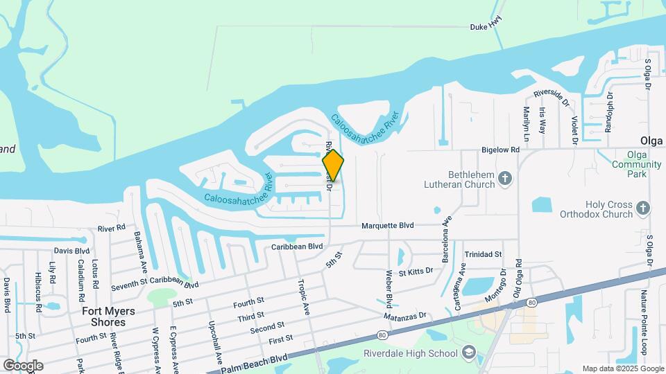 13738 River Forest Dr Map and Location Details