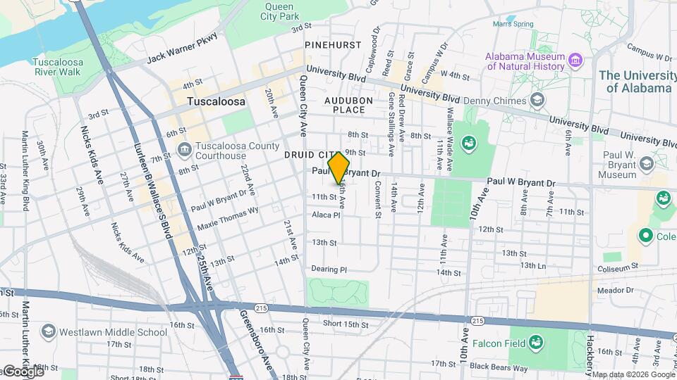 1016 16th Ave Map and Location Details