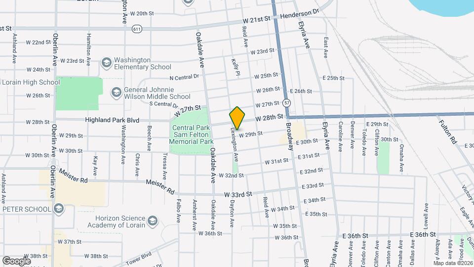 336 W 29th St Map and Location Details