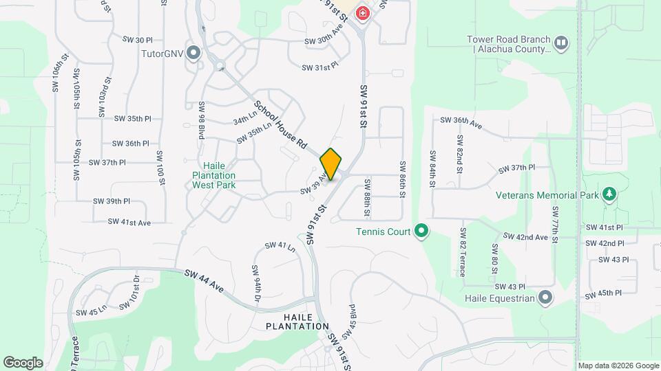 3833 SW 91st Dr Mapa y Detalles de la Ubicación