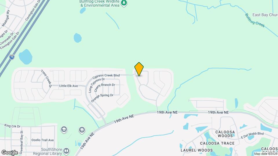 15315 Broad Brush Dr Map and Location Details