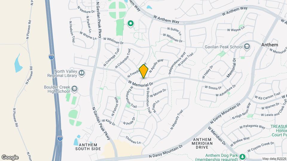 40513 N Territory Trail Map and Location Details