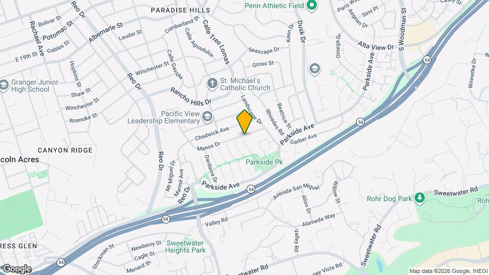 3110 Manos Dr Map and Location Details