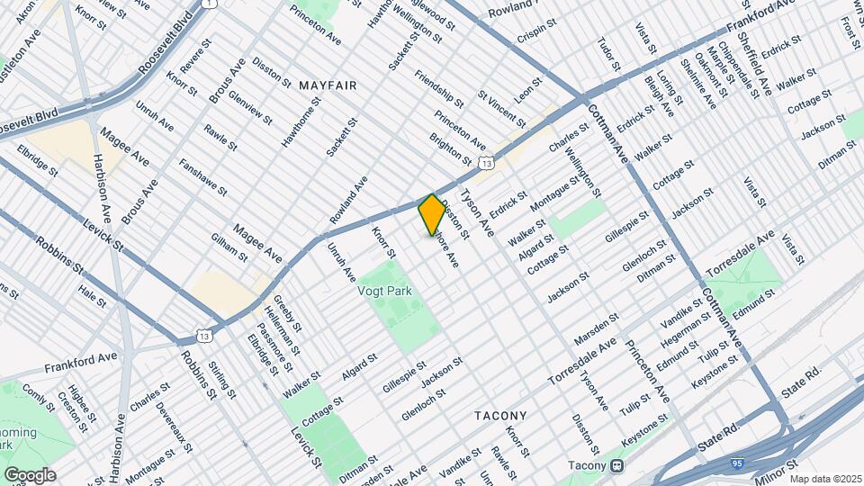 4132 Longshore Ave Map and Location Details
