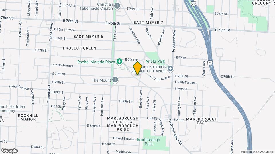 2124 E 78th St Map and Location Details