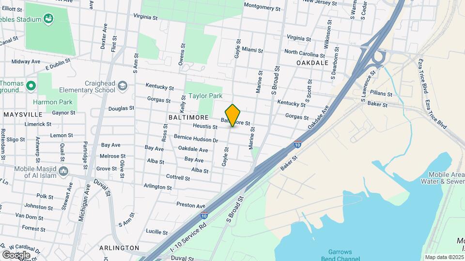 968 Seneca St Map and Location Details