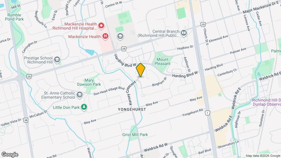 151 Kersey Crescent Map and Location Details