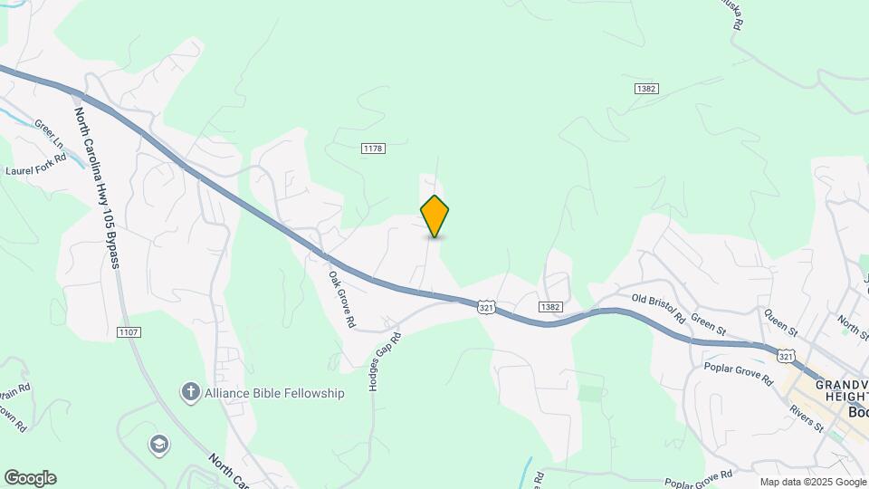 1232 Highland Hall Rd Map and Location Details