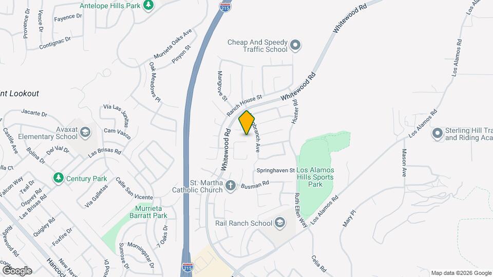 36713 Doreen Dr Map and Location Details