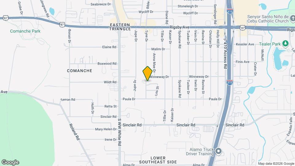 4703 Darlene Dr Map and Location Details