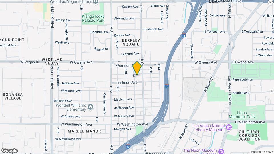 417 W Van Buren Ave Map and Location Details