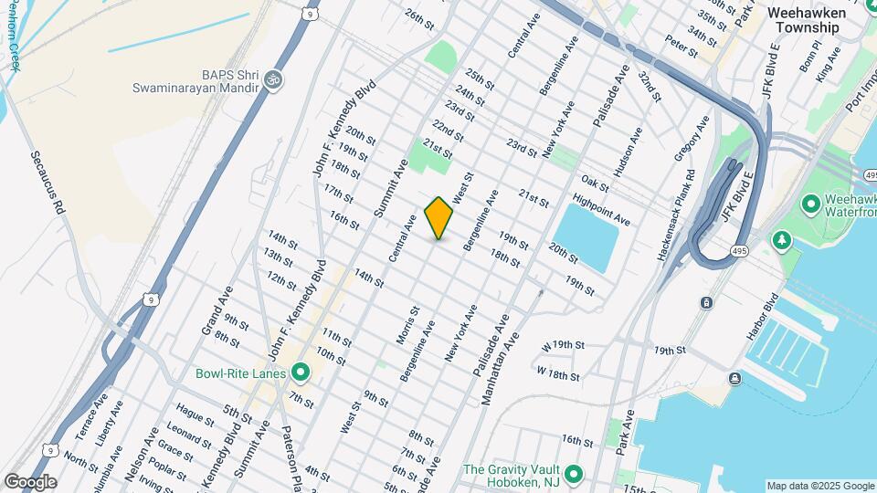 1708 West St Map and Location Details