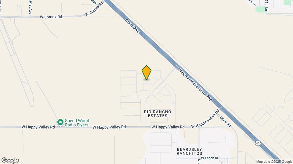 18480 W Cottontail Ln Map and Location Details