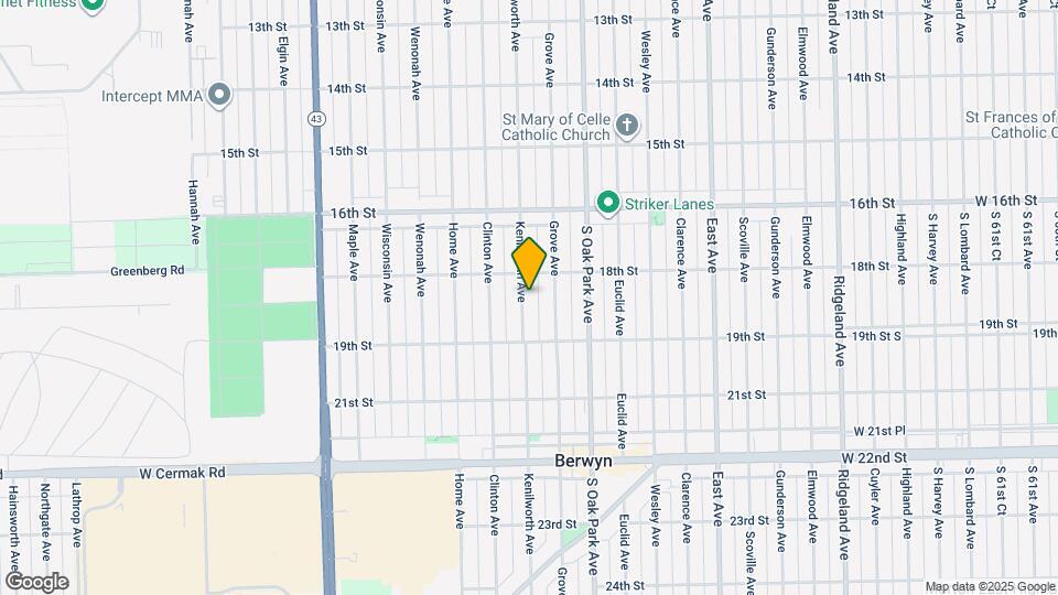 1819 Kenilworth Ave Mapa y Detalles de la Ubicación
