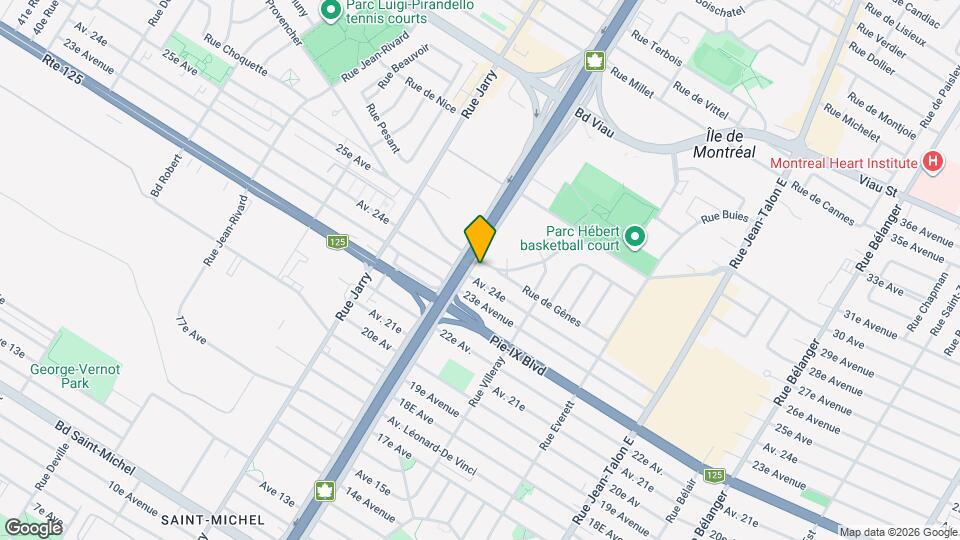 4250 Métropolitain Boul Map and Location Details