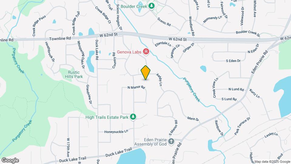 16740 N Manor Rd Map and Location Details