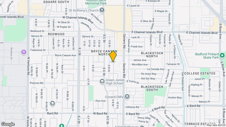 3415 S A St Mapa y Detalles de la Ubicación