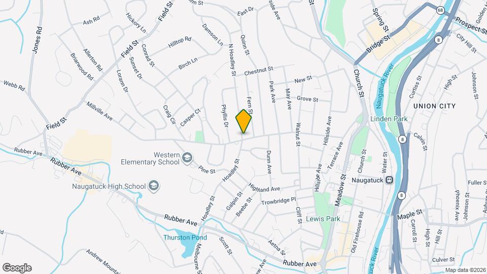 303 Millville Ave Map and Location Details