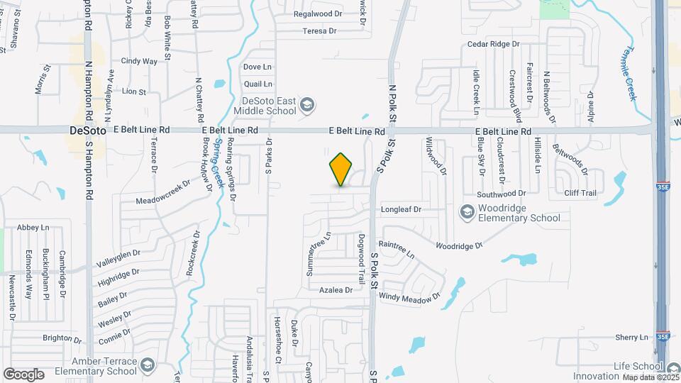 704 Ashbrook Dr, Unit E203 Map and Location Details