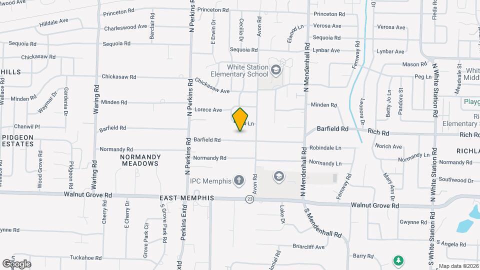 4744 Barfield Rd Map and Location Details