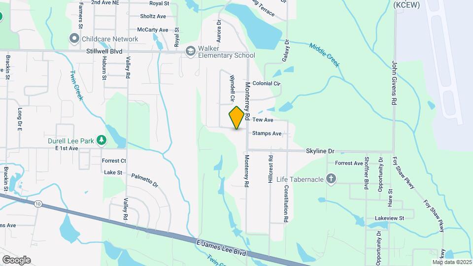 3222 Oxmore Dr Map and Location Details