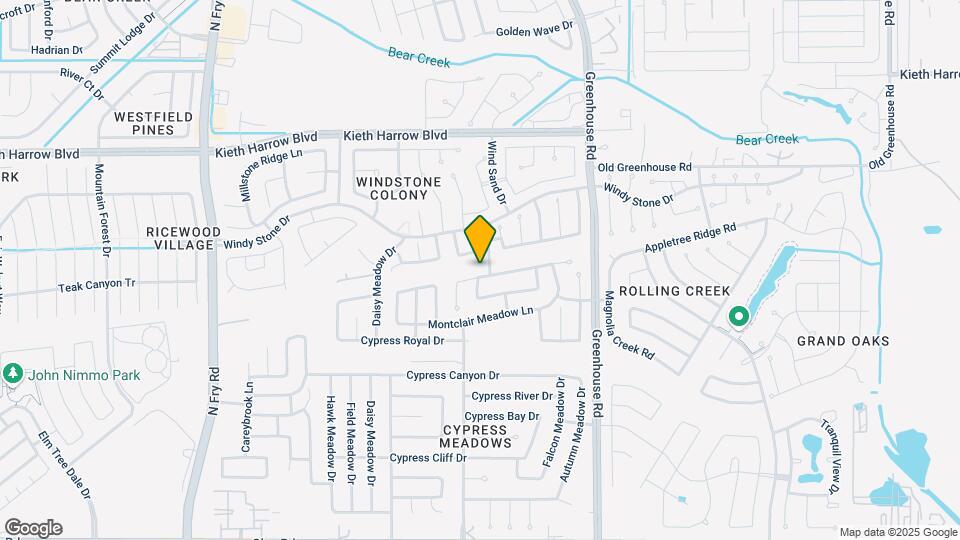 19326 Moss Meadow Ln Map and Location Details