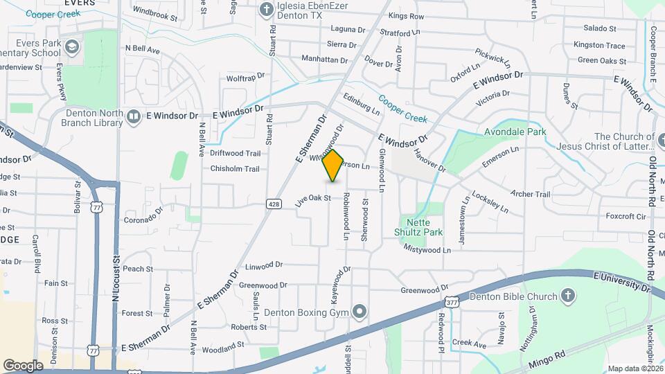 2710 Crestwood Pl Map and Location Details