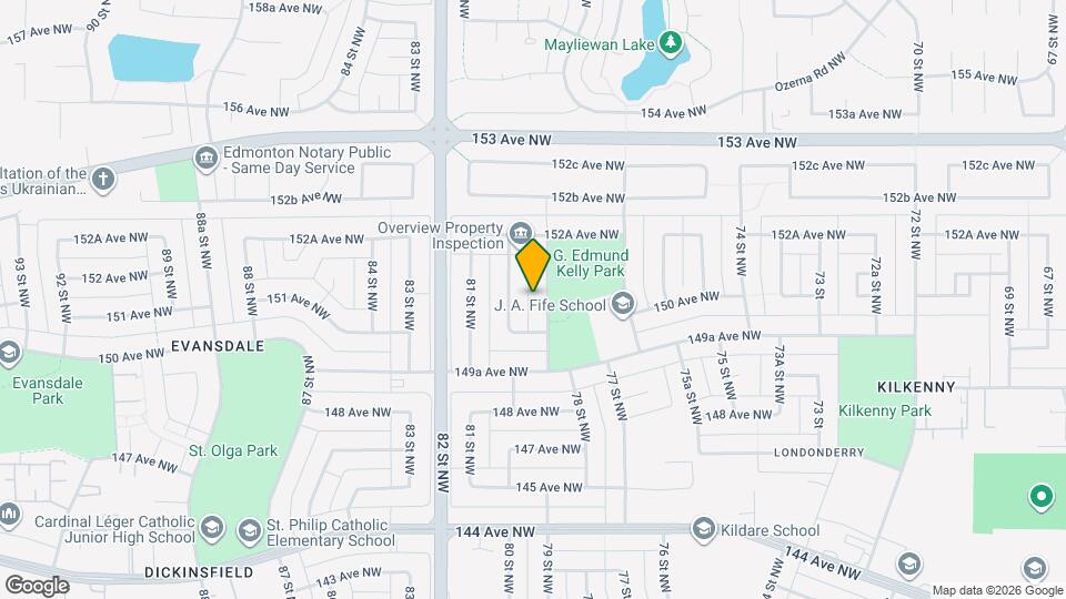 15020 79 St NW Map and Location Details