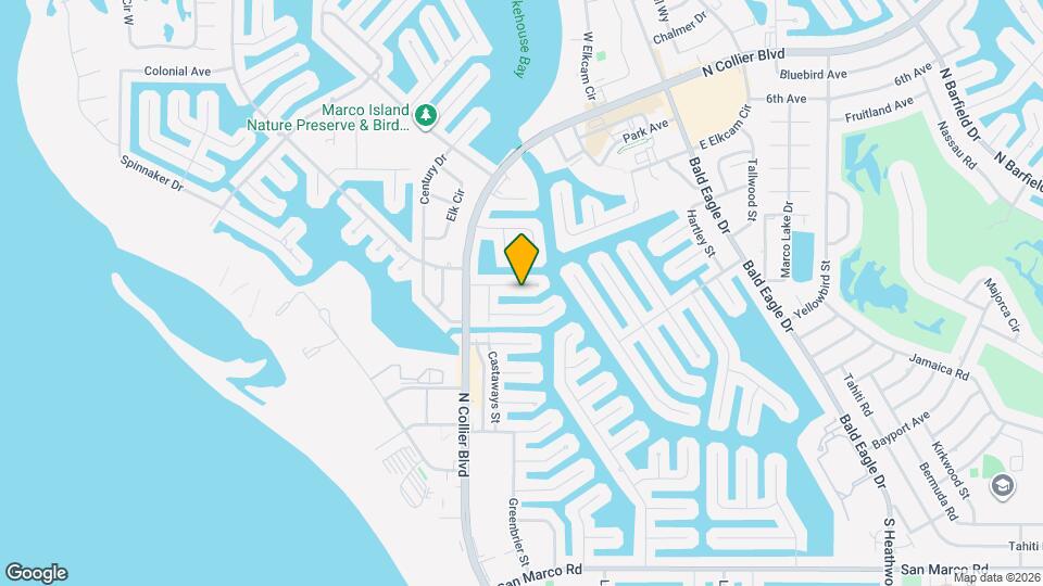 799 Caribbean Ct Map and Location Details