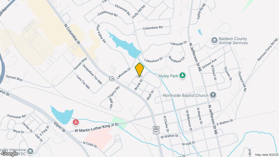 1400 N Clarke St Map and Location Details