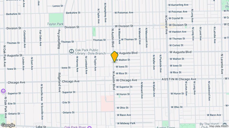 909 N Austin Blvd Map and Location Details