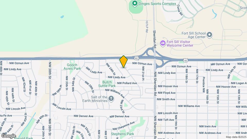 2814 NW 22nd St Map and Location Details