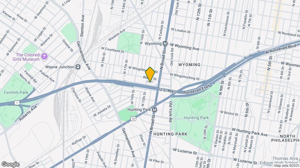 1435 W Cayuga St Map and Location Details