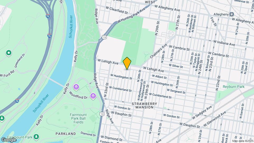2637 N Napa St Map and Location Details
