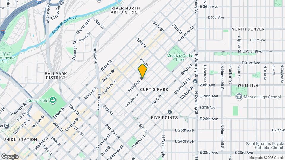 1032 28th St Map and Location Details