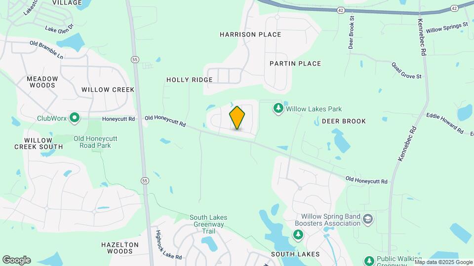 3116 Lake Barkley Way Map and Location Details
