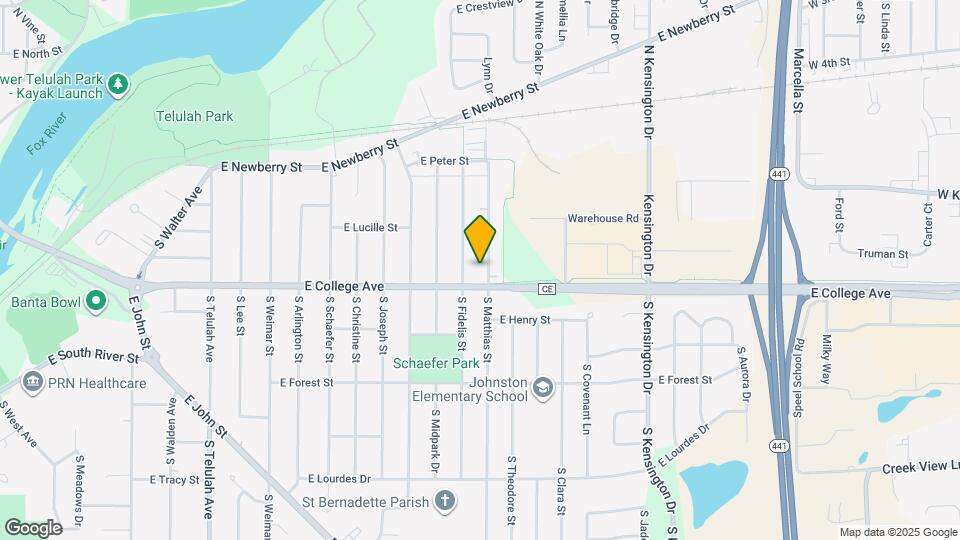 325 S Matthias St Mapa y Detalles de la Ubicación