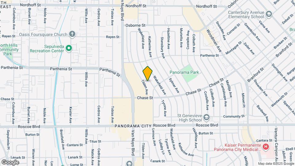 8604 Tilden Ave Mapa y Detalles de la Ubicación