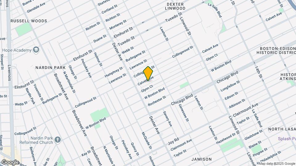 3279 Calvert St Map and Location Details