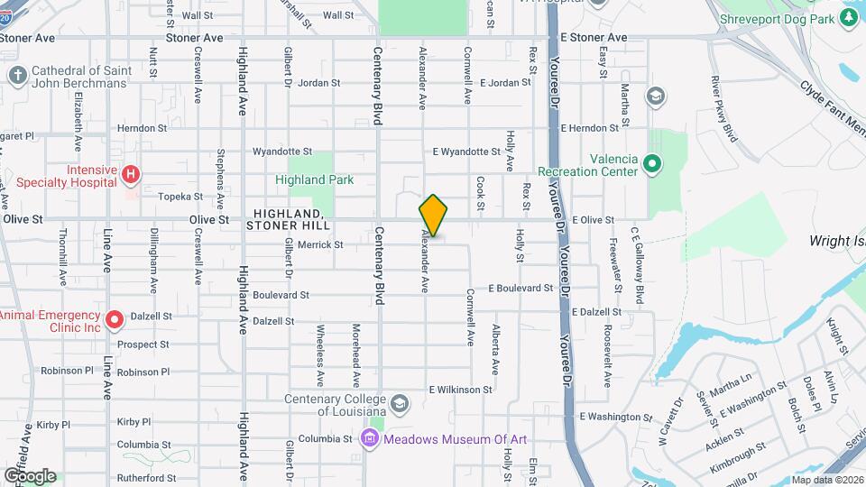 104 E Merrick St Map and Location Details