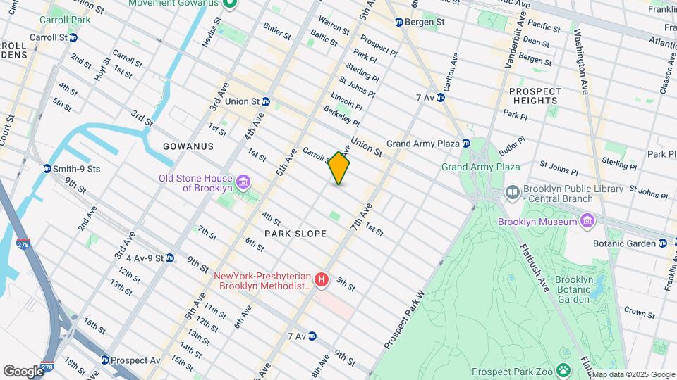 GARFIELD PLACE Map and Location Details