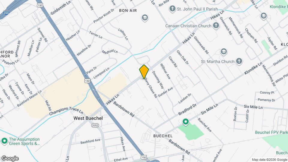 3706 Chevy Chase Rd Map and Location Details