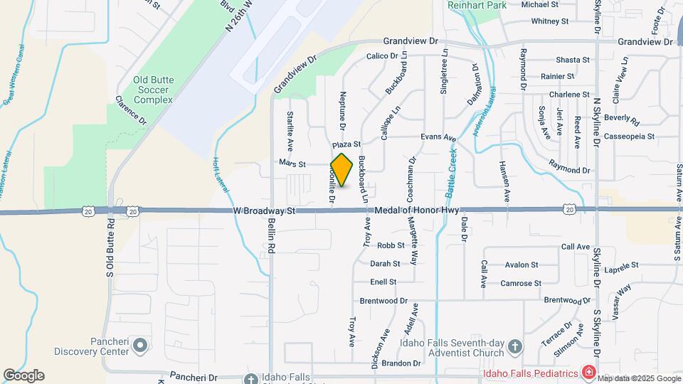 190 Moonlite Dr Map and Location Details