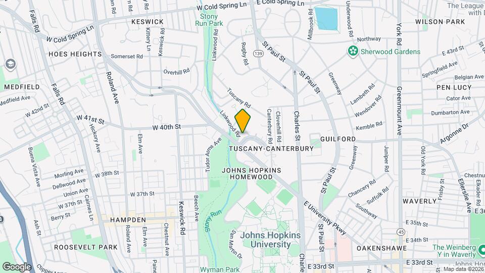 Hopkins House Apartments Map and Location Details