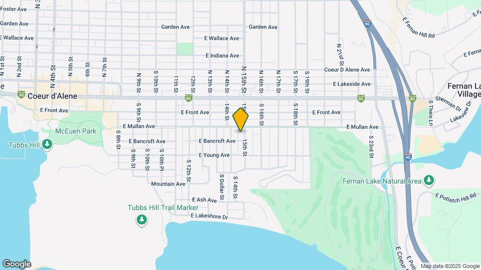 309 S 15th St Map and Location Details