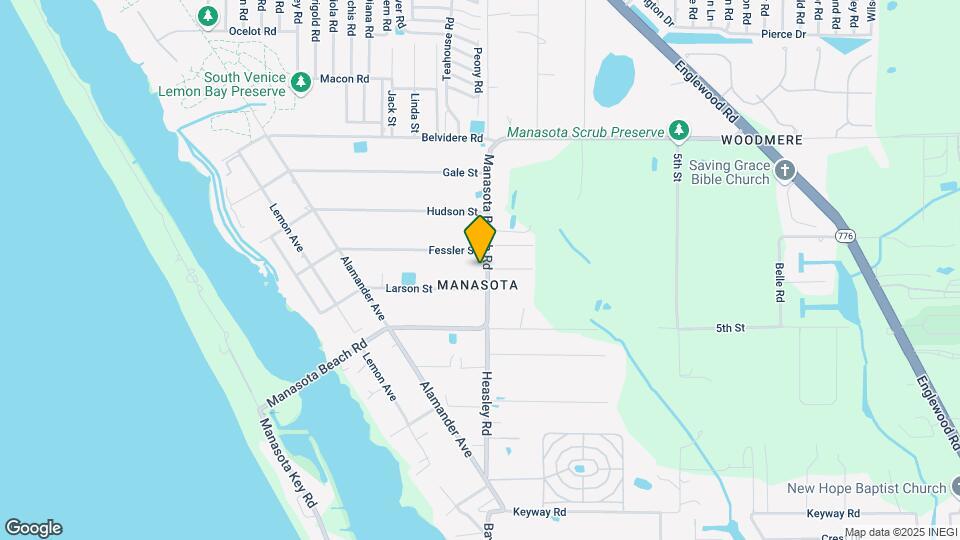 2440 Manasota Beach Rd, Unit B Map and Location Details
