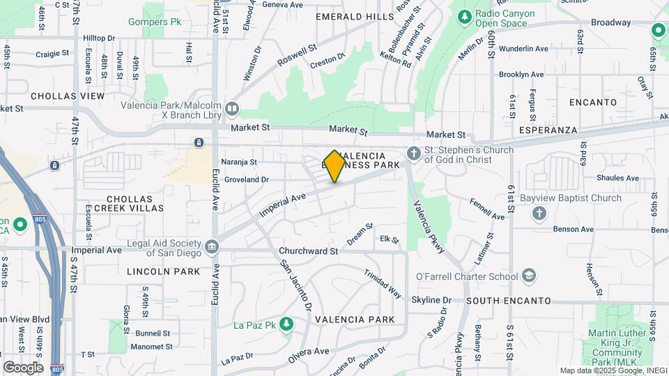 5447 Imperial Ave, Unit 5447 Mapa y Detalles de la Ubicación