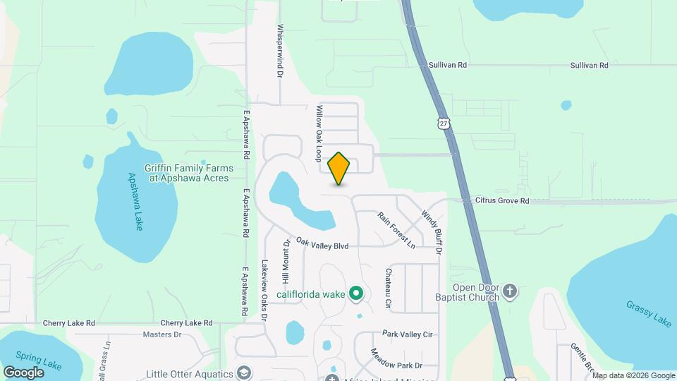 1511 Canopy Oaks Dr Map and Location Details