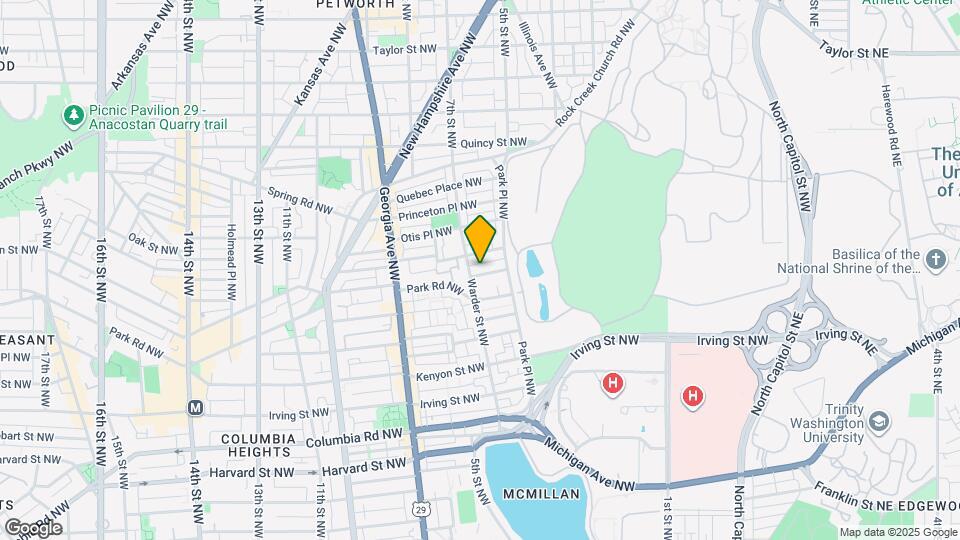 441 Manor Pl NW Mapa y Detalles de la Ubicación